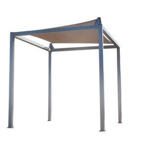 pergola ancrée au sol