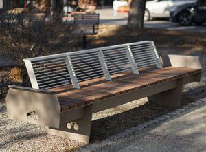 banc public contemporain