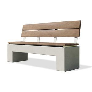 banc public contemporain