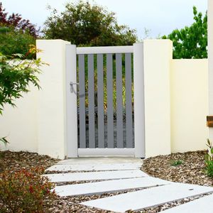 portillon en aluminium