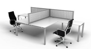 séparateur de bureau au sol