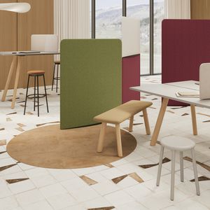 séparateur d'espace en bois