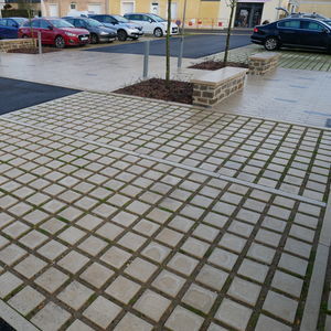 pavé en béton