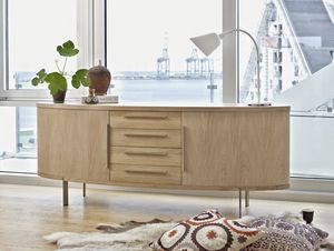 buffet contemporain / en chêne / en noyer / en frêne