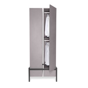 armoire modulable / contemporaine / en MDF / en métal laqué