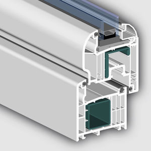 profilé pour fenêtre en PVC