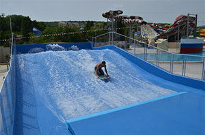toboggan droit / pour parc aquatique / à grande vitesse