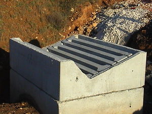 couvercle de regard en béton armé