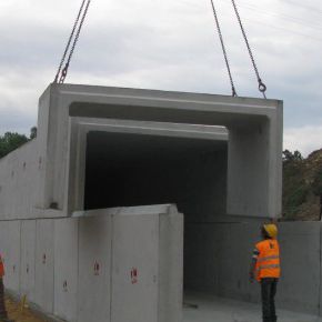 dalot en béton préfabriqué