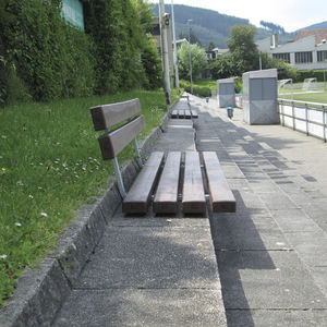 banc public de style