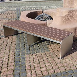 banc public design minimaliste