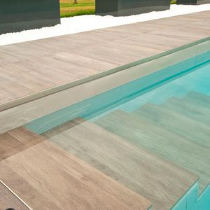 carrelage pour plage de piscine / de piscine / de sol / en grès cérame