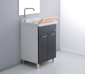 meuble évier en bois 1
