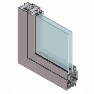 profilé pour fenêtre en aluminium / à coupure thermique