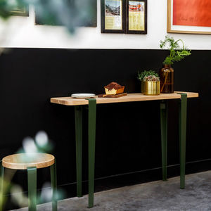 pied de table en acier à revêtement par poudre