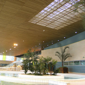 faux-plafond en bois