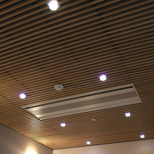 faux-plafond en bois