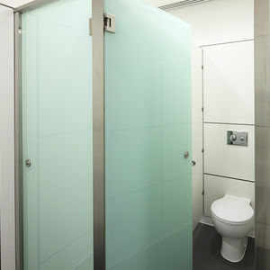 cabine sanitaire en acier inox 1