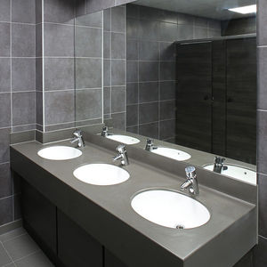 plan vasque en Solid Surface