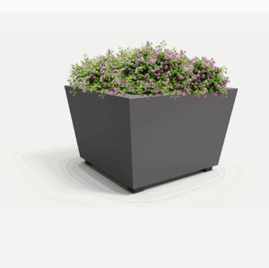 jardinière en acier galvanisé