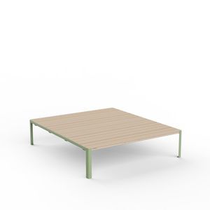 banc en acier inoxydable à revêtement par poudre 1