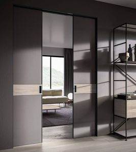 système à galandage pour porte coulissante