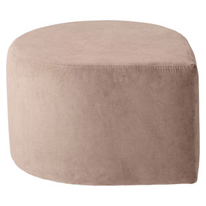 pouf en velours