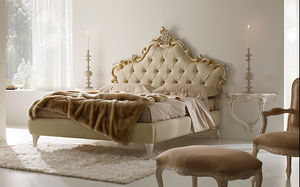 lit king size / queen size / design nouveau baroque / tapissé