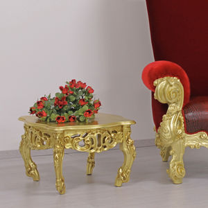 table d'appoint design nouveau baroque