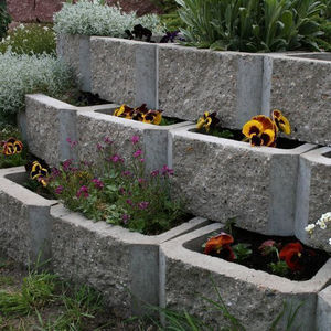 bac à fleurs en béton à haute performance