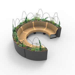 jardinière en acier