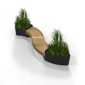 jardinière en acier