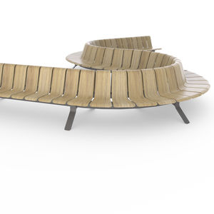 banc public contemporain