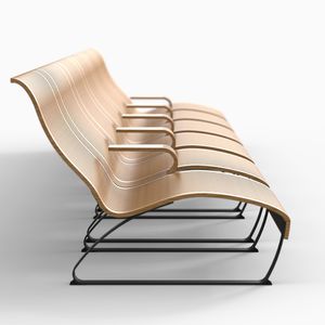 banc public contemporain