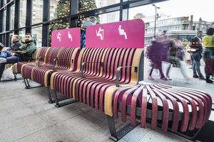 banc public contemporain