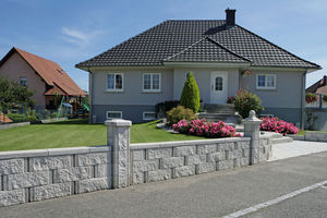 bloc de béton plein