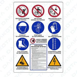 panneau d'information pour chantier