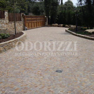 pavé en porphyre