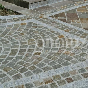 pavé en granit / antidérapant / d'extérieur