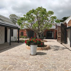pavé en porphyre