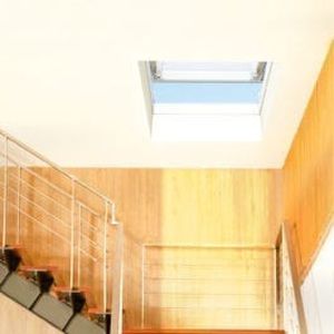 fenêtre de toit à projection / en PVC / à double vitrage / à coupure thermique