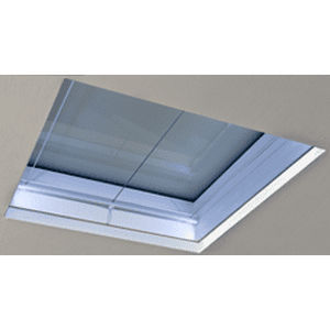 fenêtre de toit fixe / en PVC / à double vitrage / électrique
