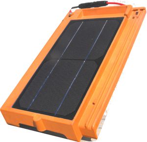 tuile photovoltaïque / résine thermoplastique / marron / aspect traditionnel