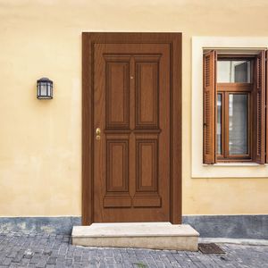 panneau de porte en aluminium