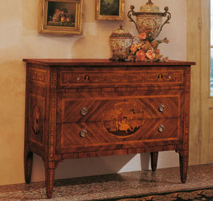 commode de style / en bois / fait main