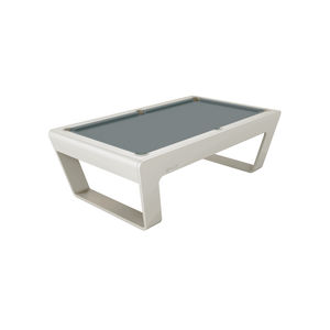table de billard contemporaine / en aluminium / en acier inoxydable