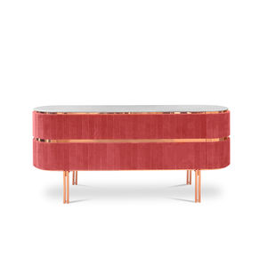 buffet sur pieds hauts / contemporain / en laiton / en laiton poli