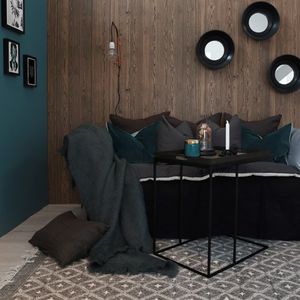 panneau décoratif de construction / en fibre de bois / pour plafond / mural