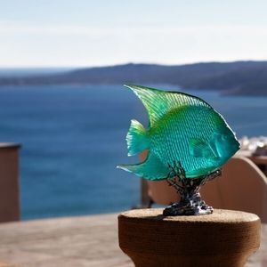 sculpture en cristal