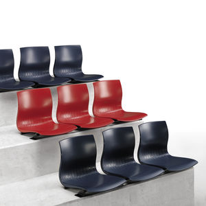 chaise d'auditorium en nylon